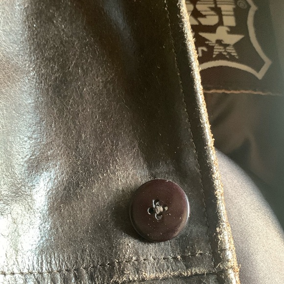 Thinsulate GENUINE LEATHER heavy jacket fully lined vintage 80’s - Picture 5 of 16